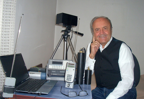Autor Aldiјana akademik Zvonimir Đ. Јanković u svom kabinetu 